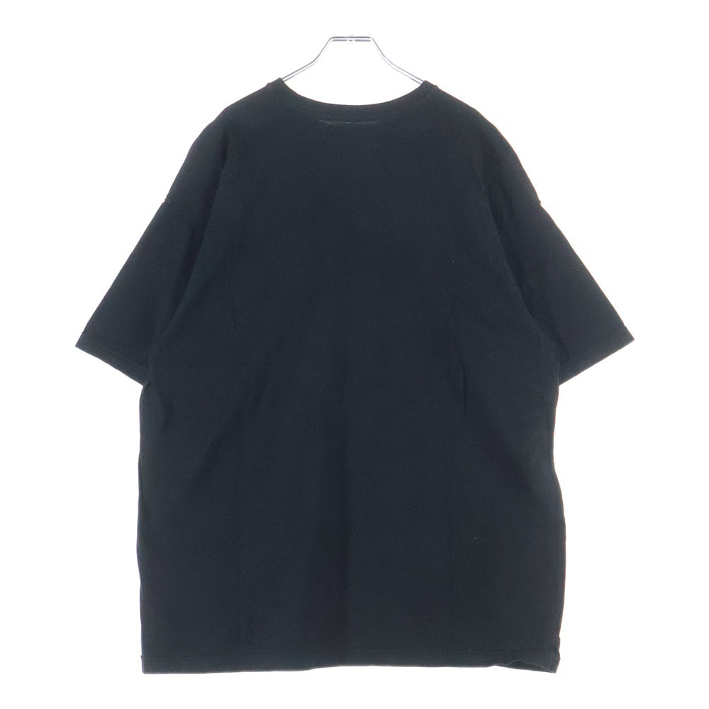 WTAPS(ダブルタップス) 23SS SAC 02/SS/COTTON CREVASSE ロゴ刺繍 半袖ポケットTシャツ カットソー ブラック
