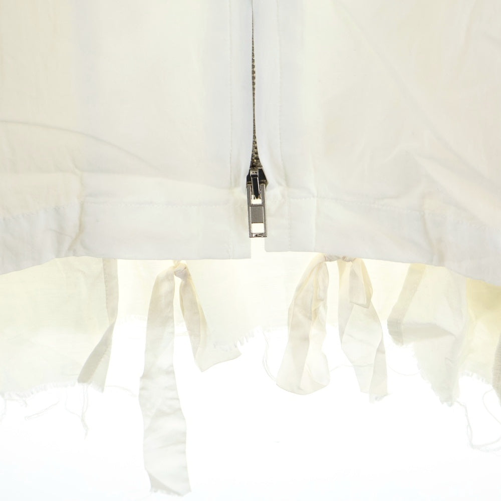 midorikawa(ミドリカワ) 18SS レイヤード デザインシャツジャケット ホワイト MID 18SS-SH01A