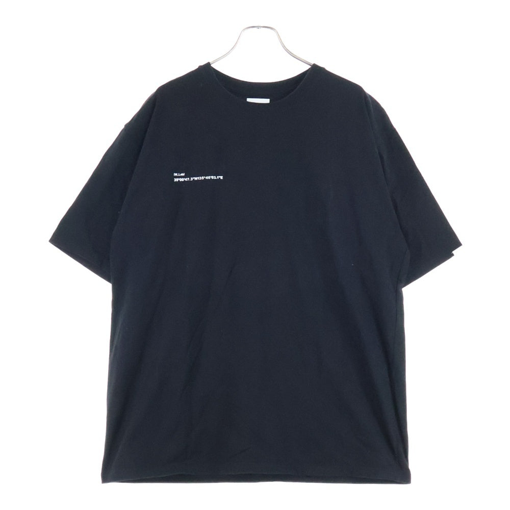 WTAPS(ダブルタップス) 24SS 京都ラボ オープンニング記念 ラメロゴ 半袖Tシャツ カットソー ブブラック