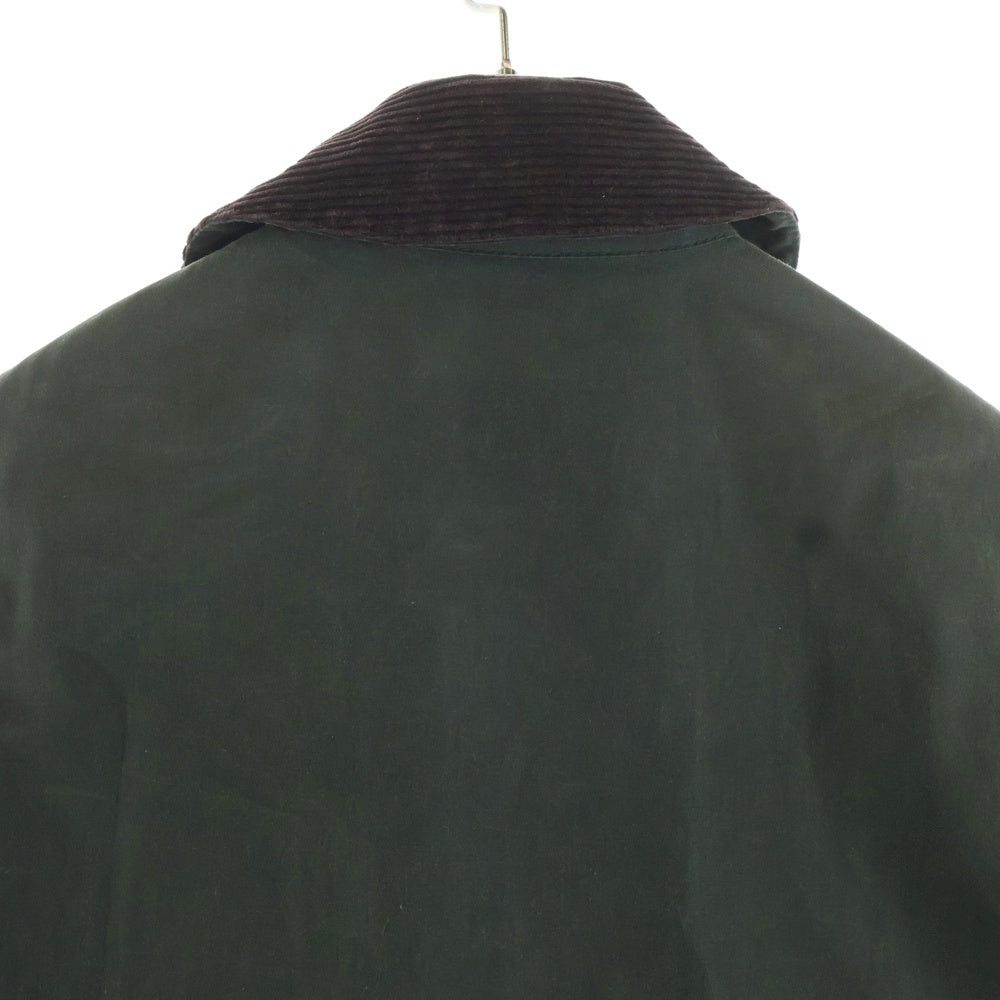 Barbour(バブアー) 18AW ボーダーSL ワックスド コットンコート カーキ MWX0534SG91