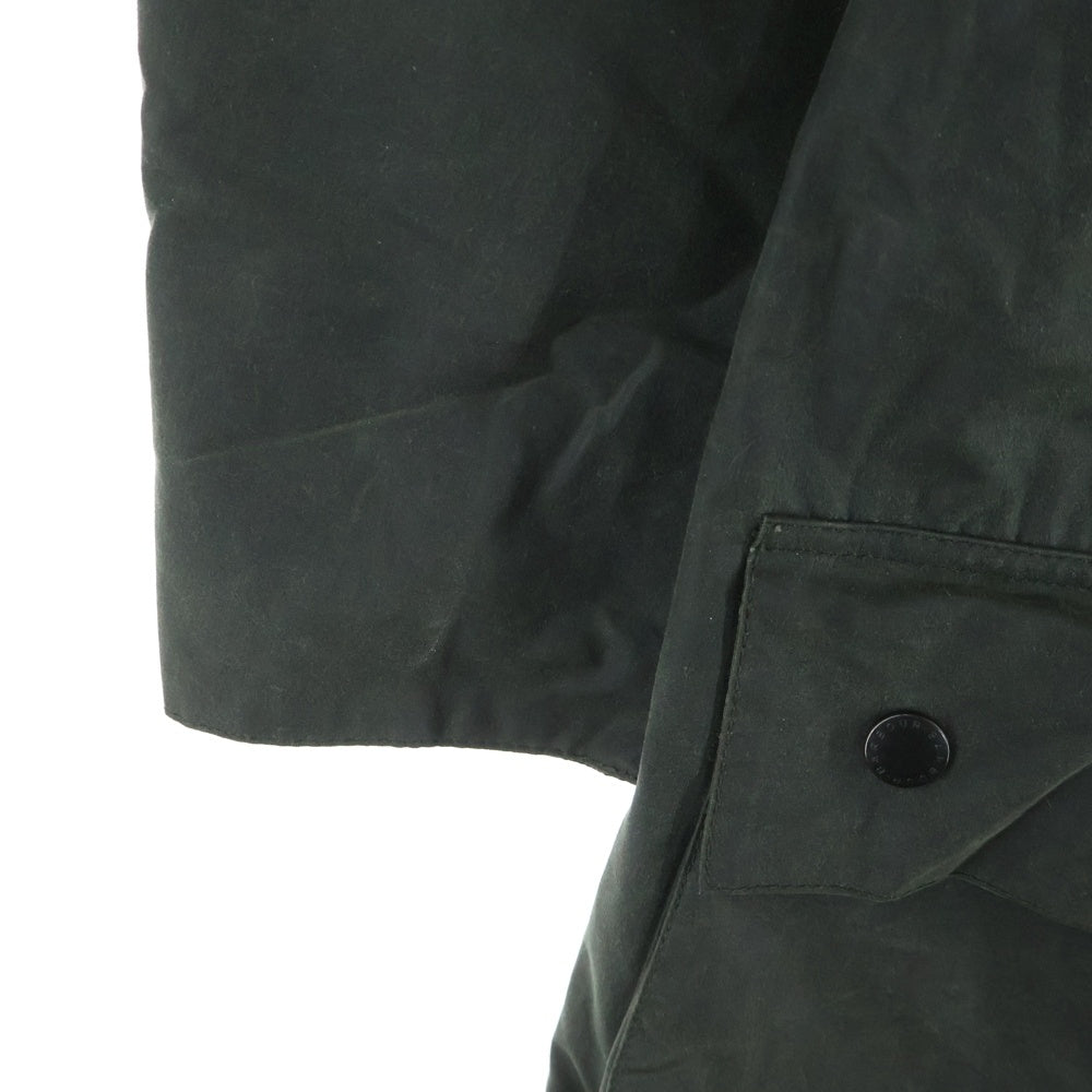 Barbour(バブアー) 18AW ボーダーSL ワックスド コットンコート カーキ MWX0534SG91