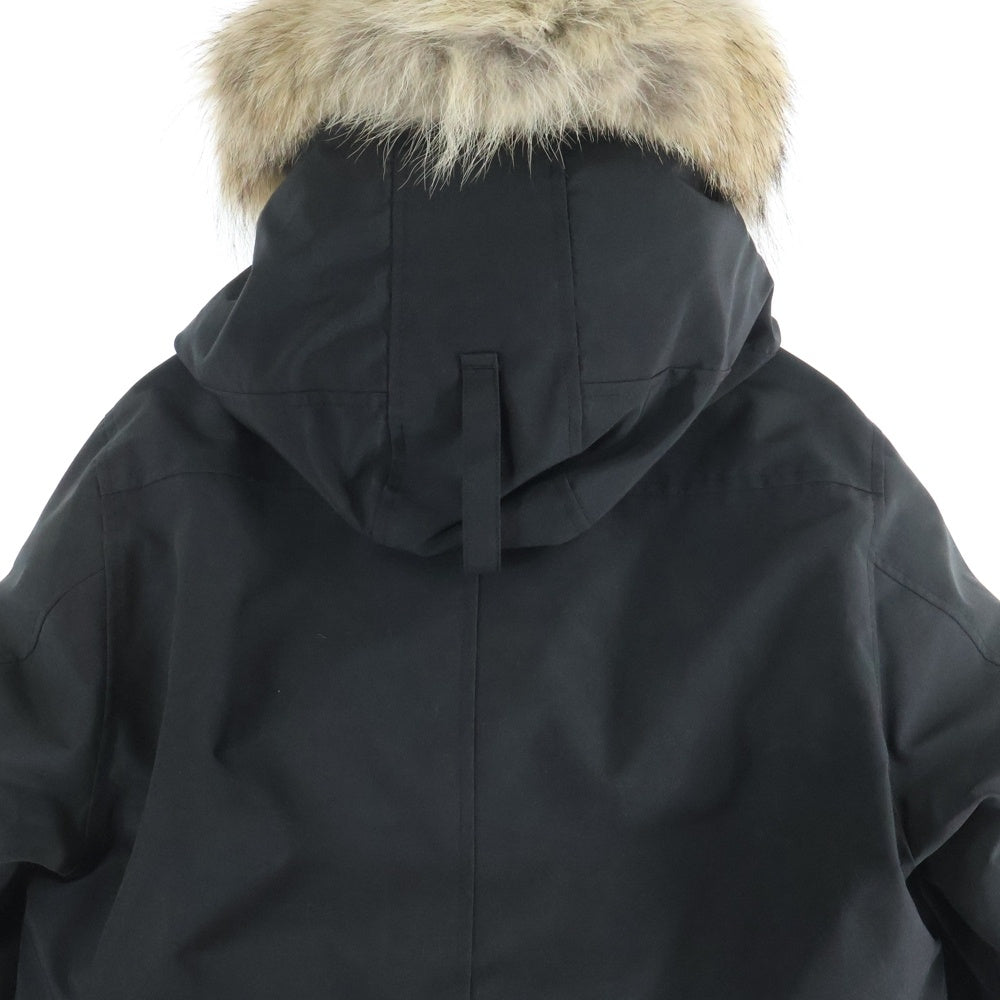CANADA GOOSE(カナダグース) JASPER PARKA ジャスパーパーカー マルチポケット ジップアップ ファーフーデッドダウンジャケット ブラック 3438JM