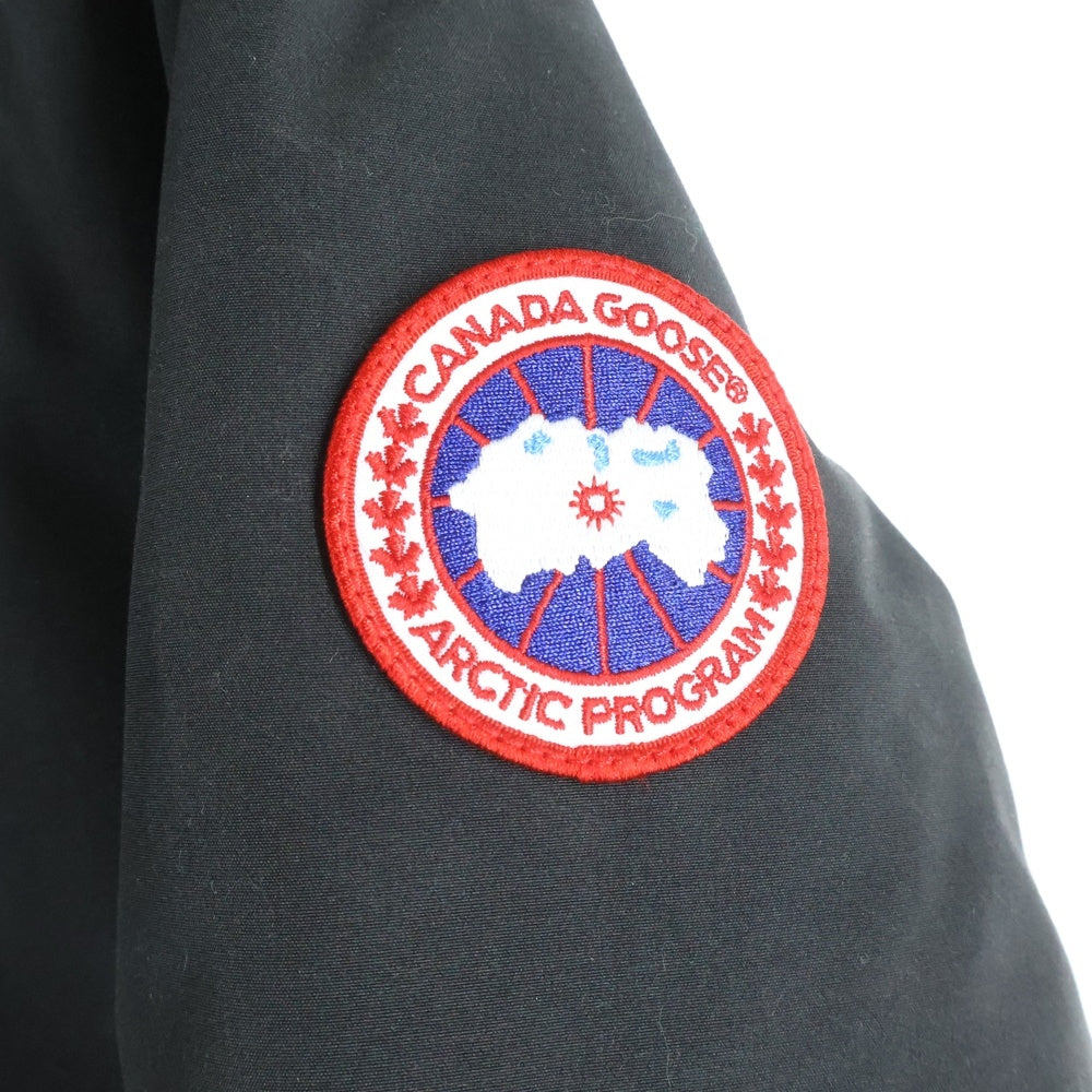 CANADA GOOSE(カナダグース) JASPER PARKA ジャスパーパーカー マルチポケット ジップアップ ファーフーデッドダウンジャケット ブラック 3438JM