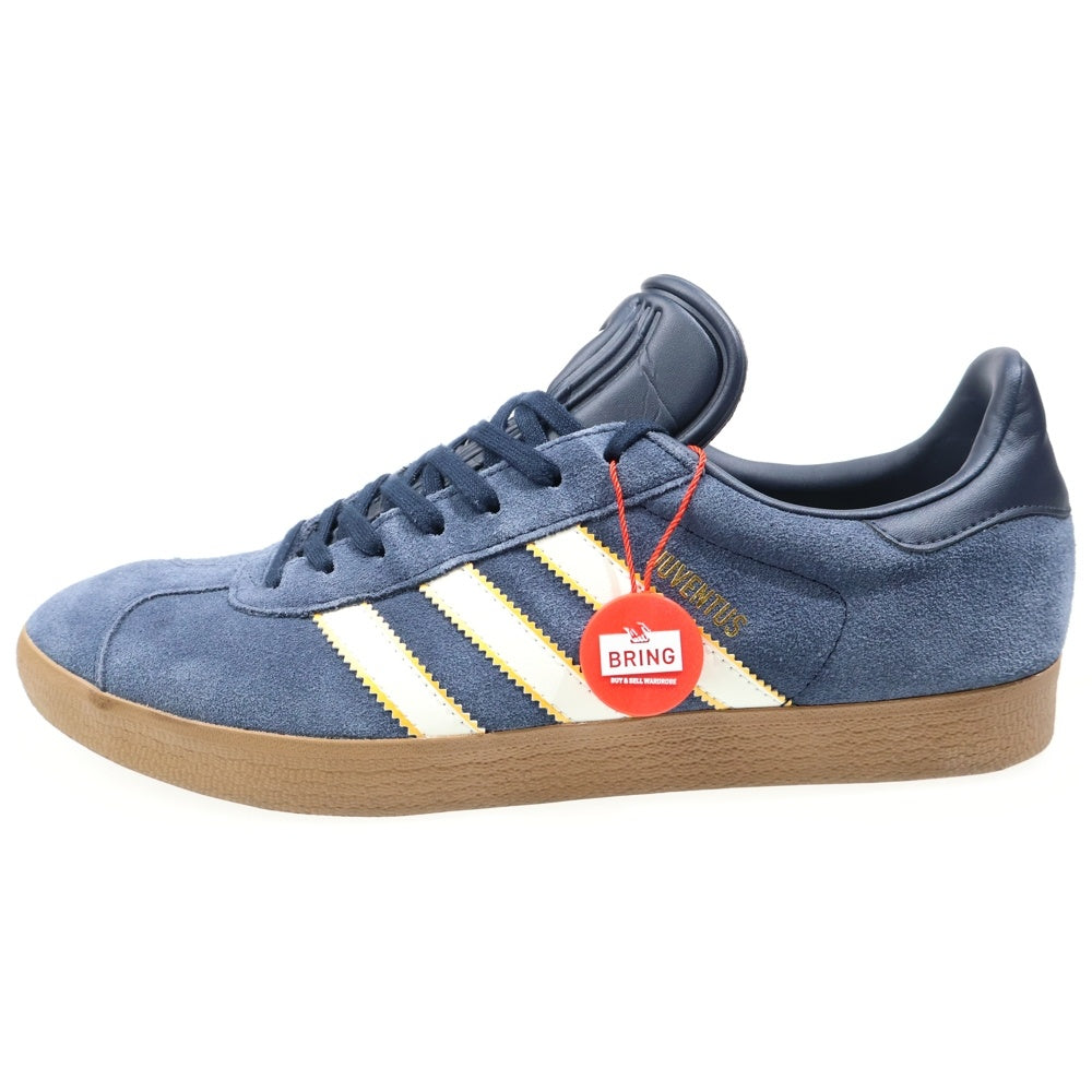 adidas(アディダス) ×JUVENTUS Gazelle Terrace Icons Legend Ink Off White Dark Football Gold ユベントス ガゼル テラスアイコン ネイビー US10.5/28.5cm JS3044