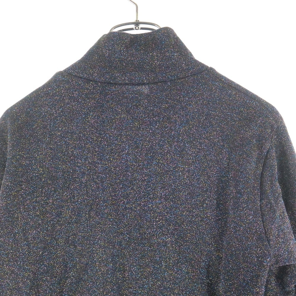 BED J.W. FORD(ベッドフォード) 23AW Glitter Turtleneck ラメ入り タートルネック長袖シャツ マルチカラー 23AW-B-CS01