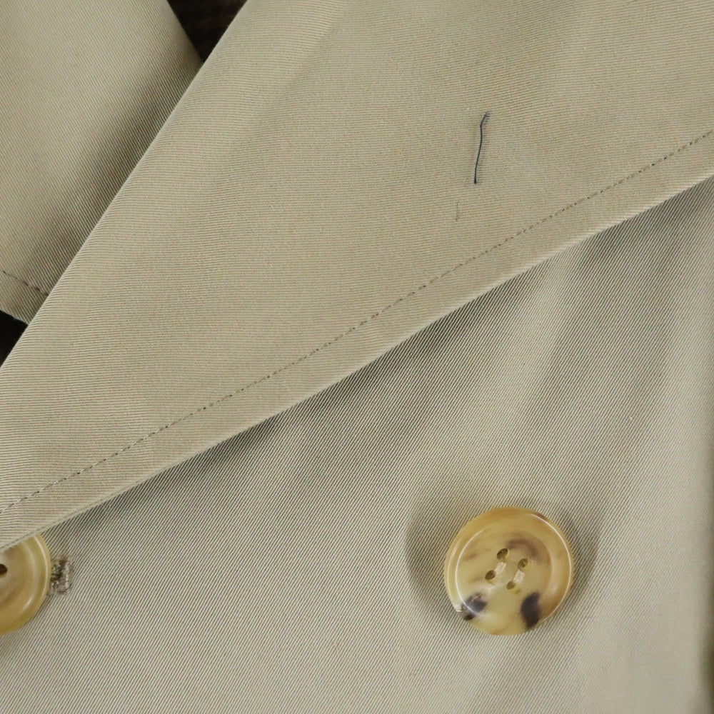 doublet(ダブレット) 18AW TRENCH COAT WITH KEY RING BELT キーホルダーコート トレンチコート カーキ 18AW11CO22