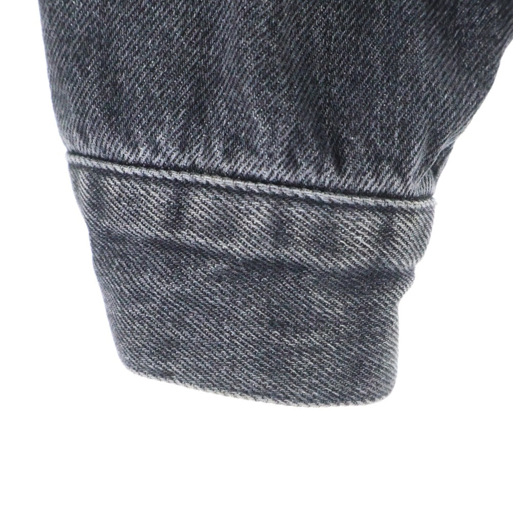 JOHN LAWRENCE SULLIVAN(ジョンローレンスサリバン) 18SS 再構築 レイヤードデニムジャケット ブラック 1A014-0318-42