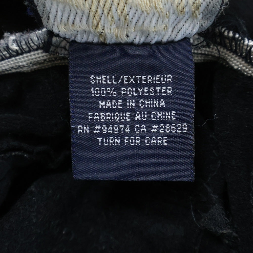 STUSSY(ステューシー) 90's SPORT 裏地付きトラックパンツ ブラック/レッド