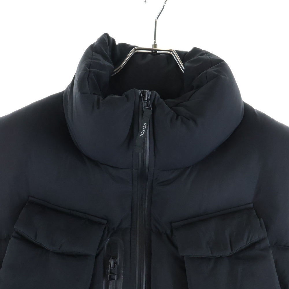ROTOL(ロトル) CURVY DOWN VEST 中綿入り ダウンベスト ブラック