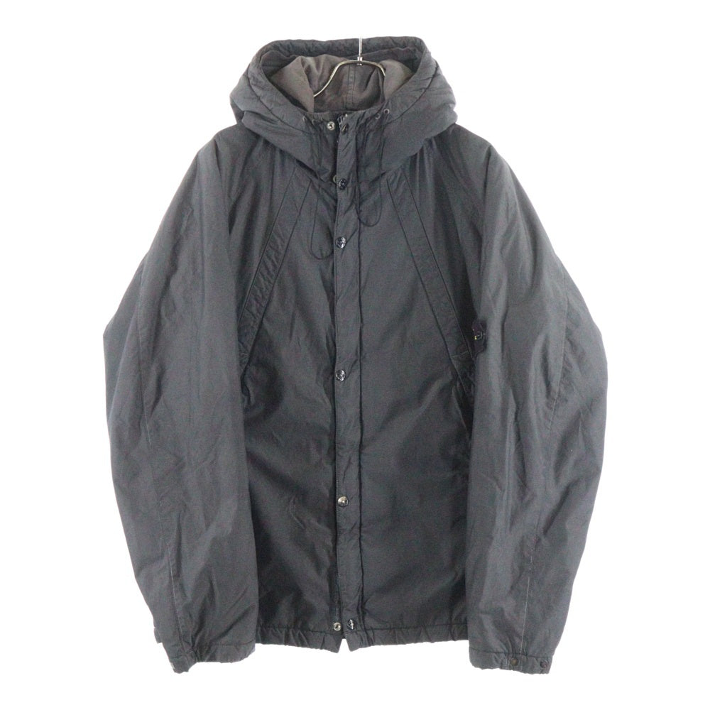 STONE ISLAND(ストーンアイランド) 04AW 中綿入りナイロンフーデッドジャケット ブラック