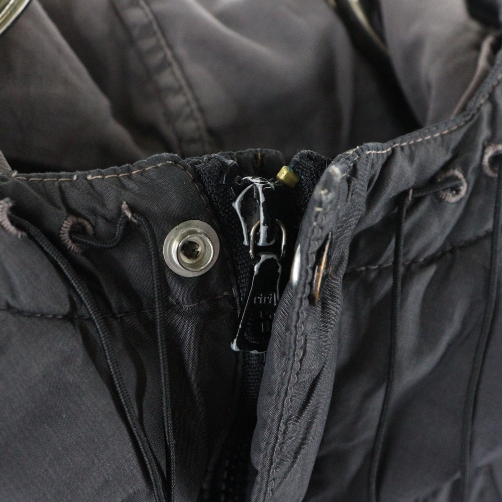 STONE ISLAND(ストーンアイランド) 04AW 中綿入りナイロンフーデッドジャケット ブラック
