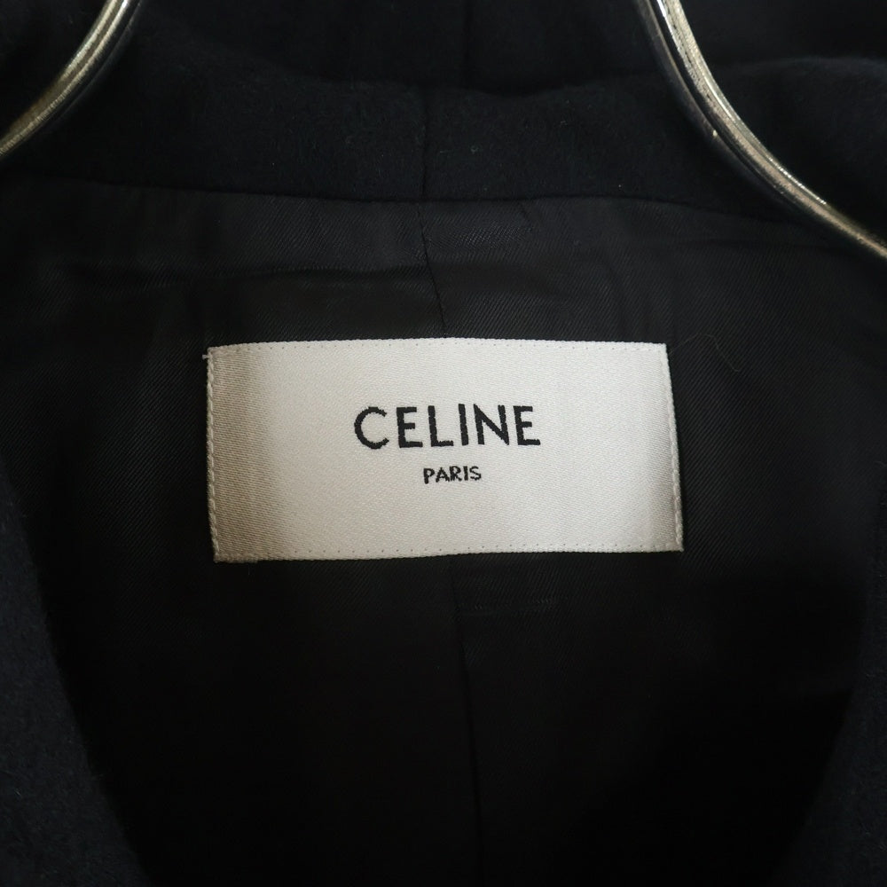CELINE(セリーヌ) ダブルフェイス テディジャケット ブルゾン ブラック RV1411025.38NO
