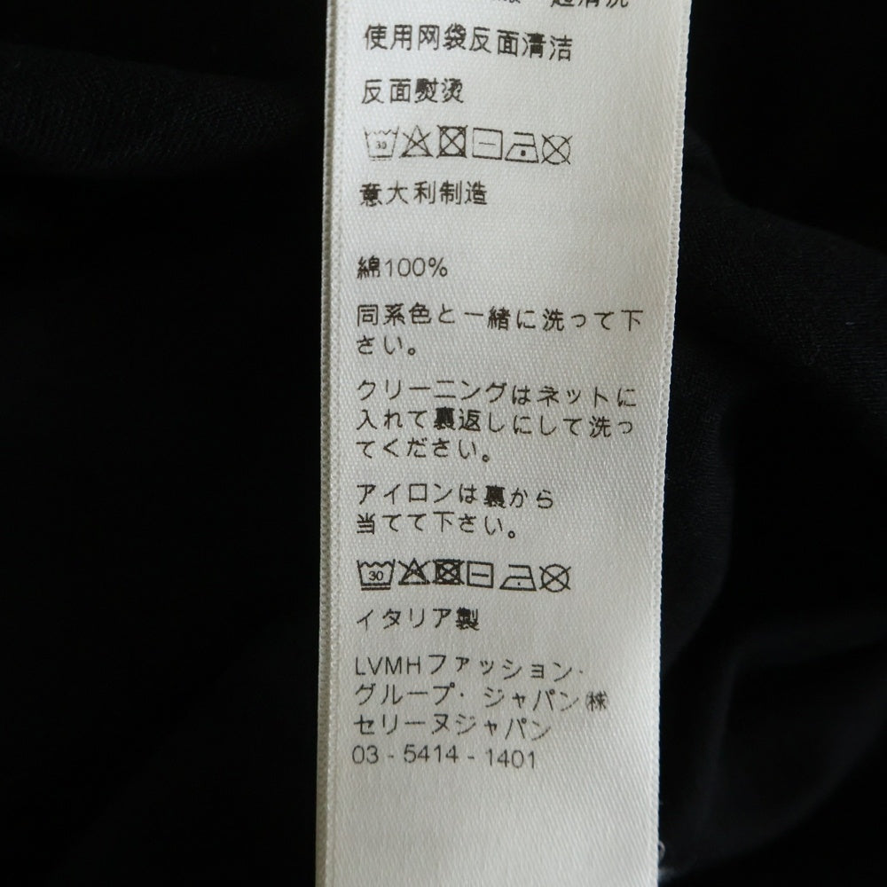 CELINE(セリーヌ) 22SS アーティストスタッズ プリントデザイン クルーネック半袖Tシャツ ブラック 2X67A671Q