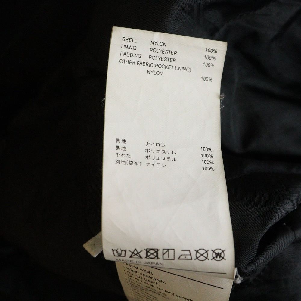 WTAPS(ダブルタップス) WCPO 01 Jacket NYLON Weather ナイロンシャツジャケット ブラック 242WVDT-JKM02