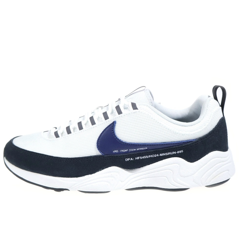 NIKE(ナイキ) ×FRAGMENT AIR ZOOM SPIRIDON SP BLUE VOID HF5455-100 フラグメント エアズーム スピリドン ローカットスニーカー ホワイト US8.5/26.5cm