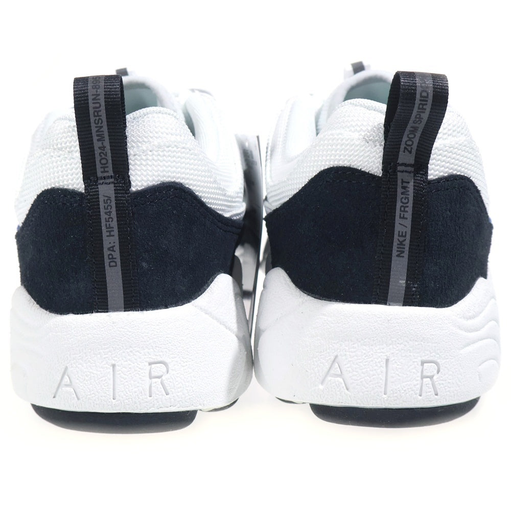 NIKE(ナイキ) ×FRAGMENT AIR ZOOM SPIRIDON SP BLUE VOID HF5455-100 フラグメント エアズーム スピリドン ローカットスニーカー ホワイト US8.5/26.5cm