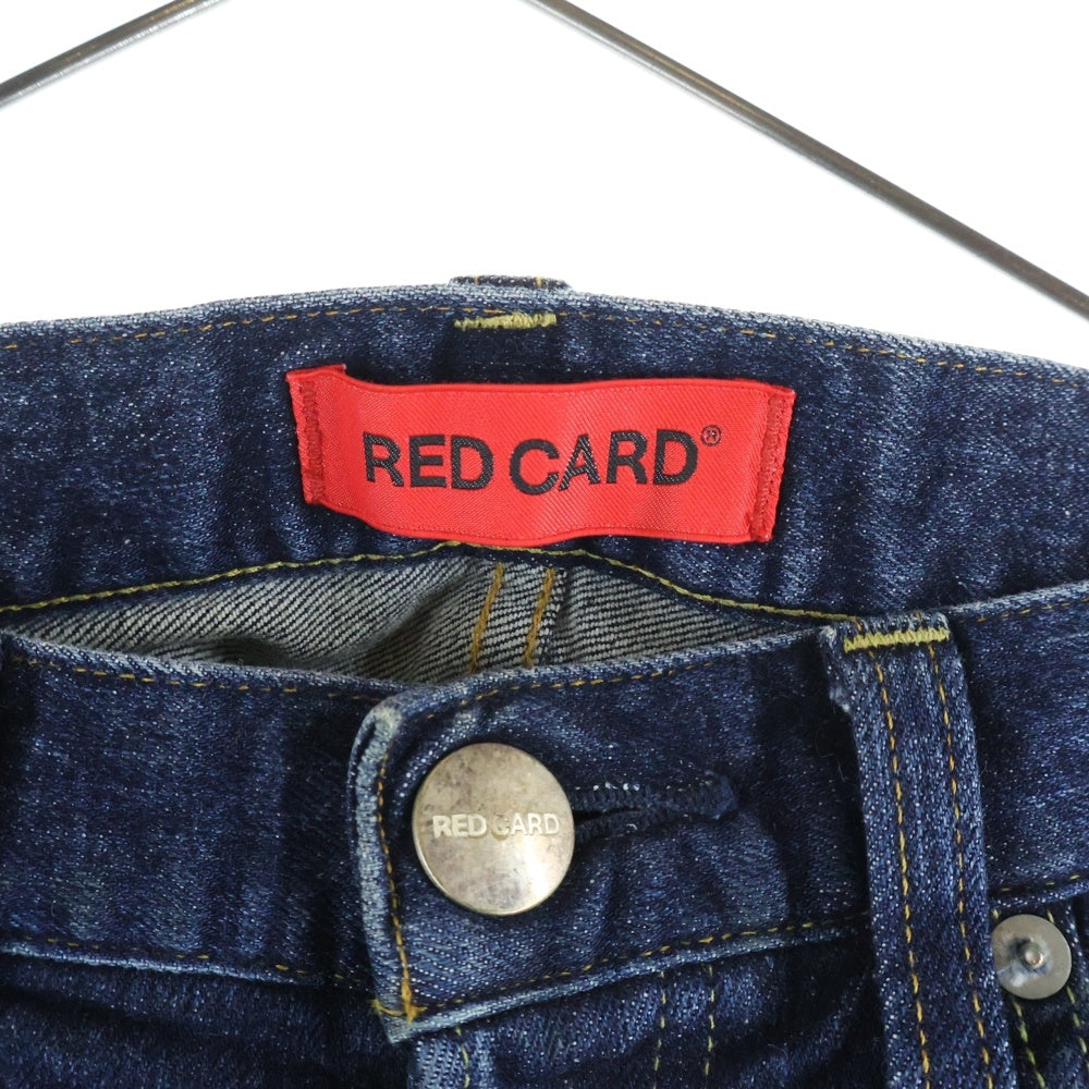 RED CARD(レッドカード) Rhythm kita‐Vintage リズム ヴィンテージ加工 ストレート デニムパンツ インディゴ 71861