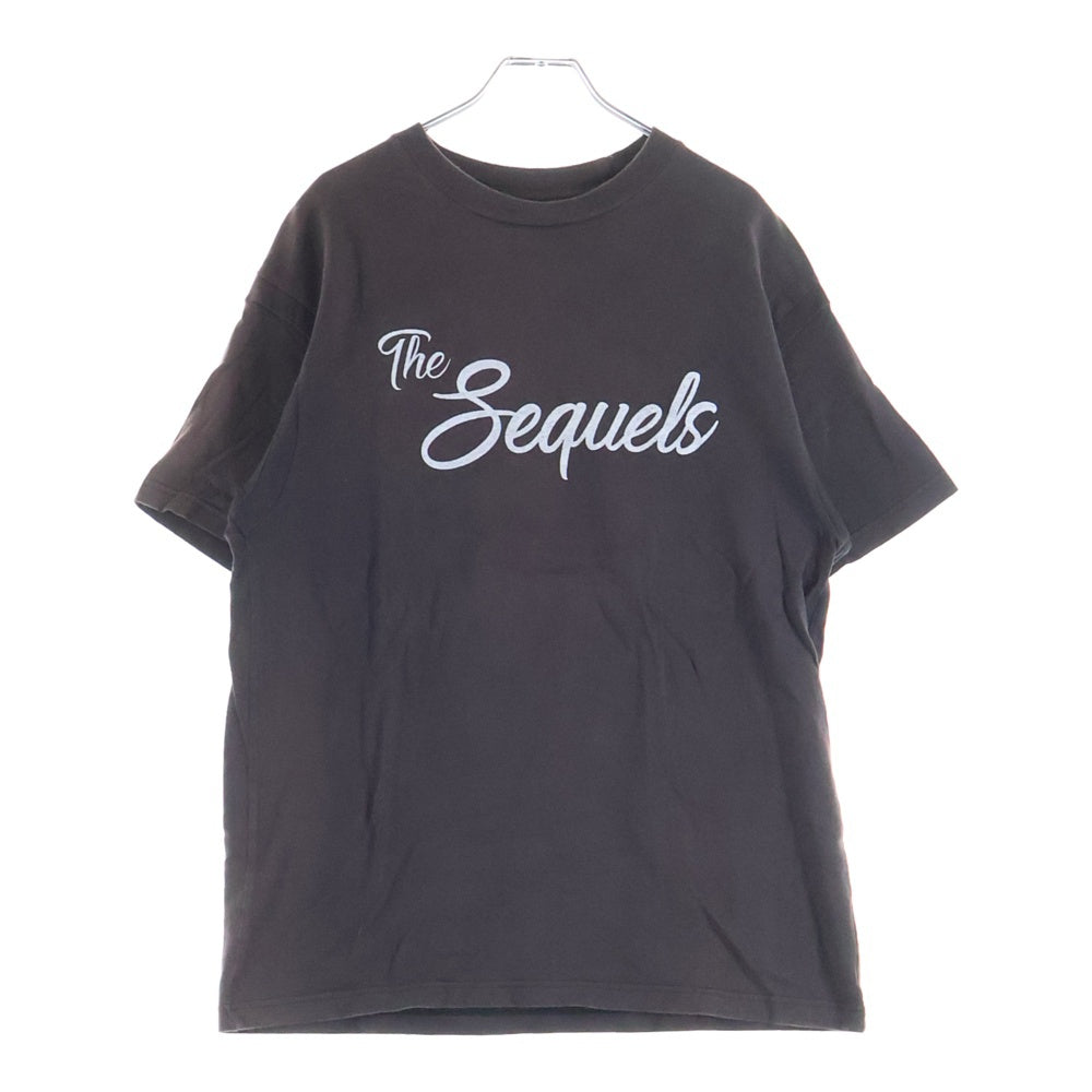SEQUEL(シークエル) The Sequels プリントロゴ 半袖Tシャツ カットソー チャコールグレー