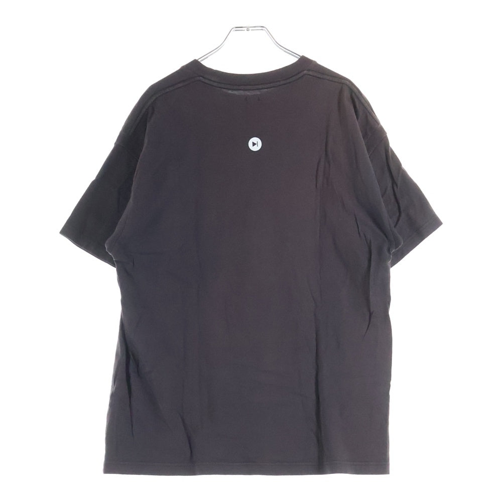 SEQUEL(シークエル) The Sequels プリントロゴ 半袖Tシャツ カットソー チャコールグレー