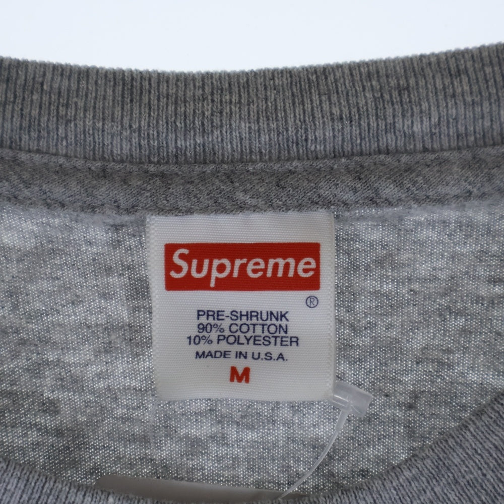 SUPREME(シュプリーム) 19SS Fruit Tee フルーツ プロントクルーネック半袖Tシャツ カットソー グレー