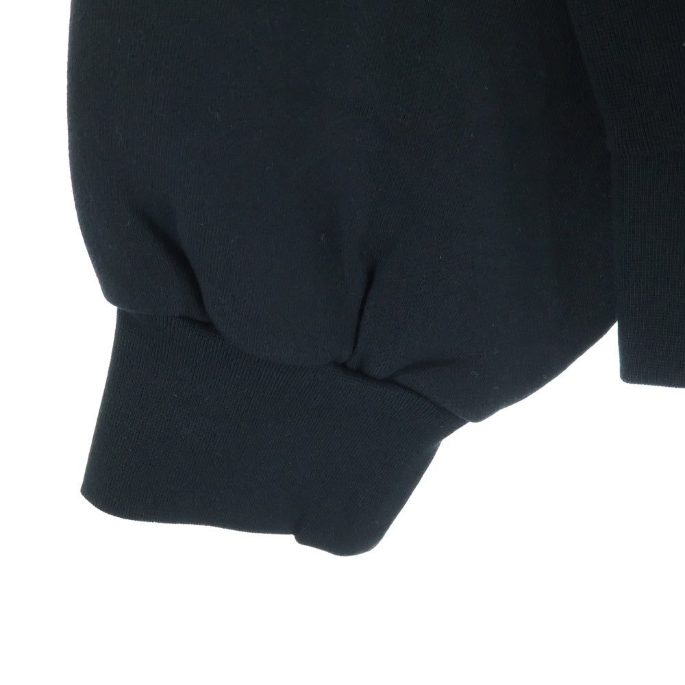 FEAR OF GOD ESSENTIALS(フィアオブゴッド エッセンシャルズ) 23SS フロントロゴ スウェットプルオーバーパーカー ブラック