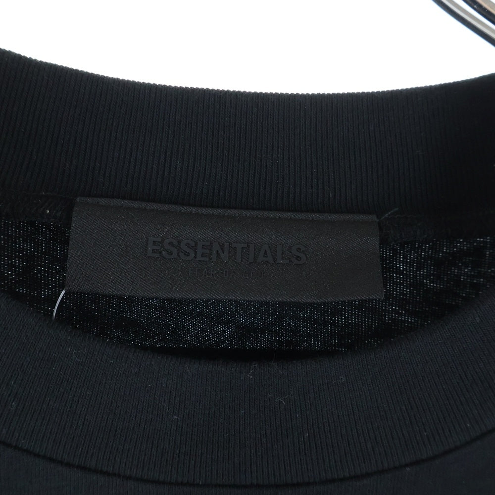 FEAR OF GOD ESSENTIALS(フィアオブゴッド エッセンシャルズ) ミニロゴ オーバーサイズ 半袖Tシャツ カットソー ブラック