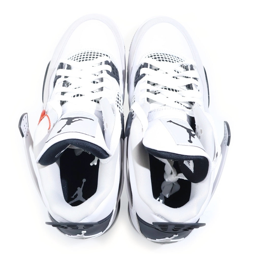 NIKE(ナイキ) AIR JORDAN 4 MILITARY BLACK エアジョーダン4 ハイカットスニーカー ホワイト US9/27cm DH6927-111