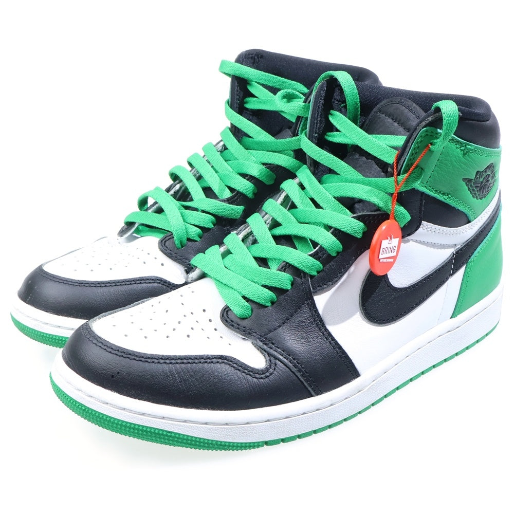 NIKE(ナイキ) AIR JORDAN 1 RETRO HIGH OG LUCKY GREEN DZ5485-031 エアジョーダン レトロ ラッキーグリーン ハイカットスニーカー グリーン/ホワイト/ブラック US10/28cm