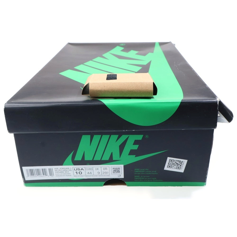 NIKE(ナイキ) AIR JORDAN 1 RETRO HIGH OG LUCKY GREEN DZ5485-031 エアジョーダン レトロ ラッキーグリーン ハイカットスニーカー グリーン/ホワイト/ブラック US10/28cm