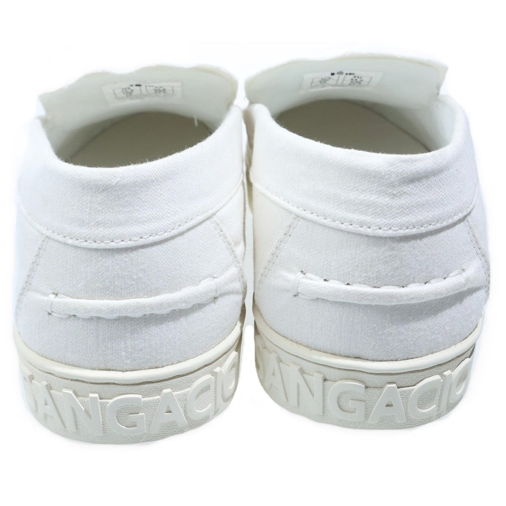 Sangacio(サンガッチョ) LOAFER BLACK にゅ~ず ローファー ローカットスニーカー ホワイト US10.5/28.5cm