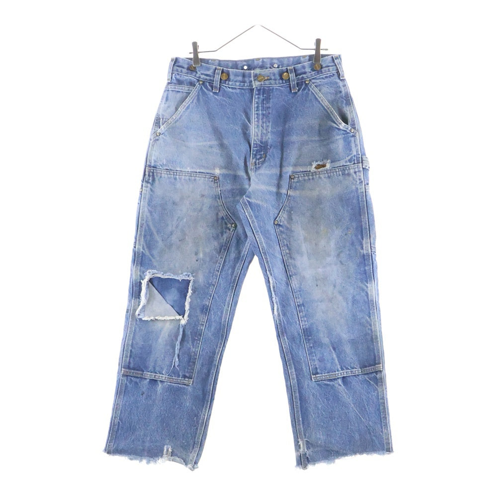 CARHARTT(カーハート) 00's Dungaree Fit ダブルニー デニムペインターパンツ サスペンダーボタン メキシコ製 インディゴ