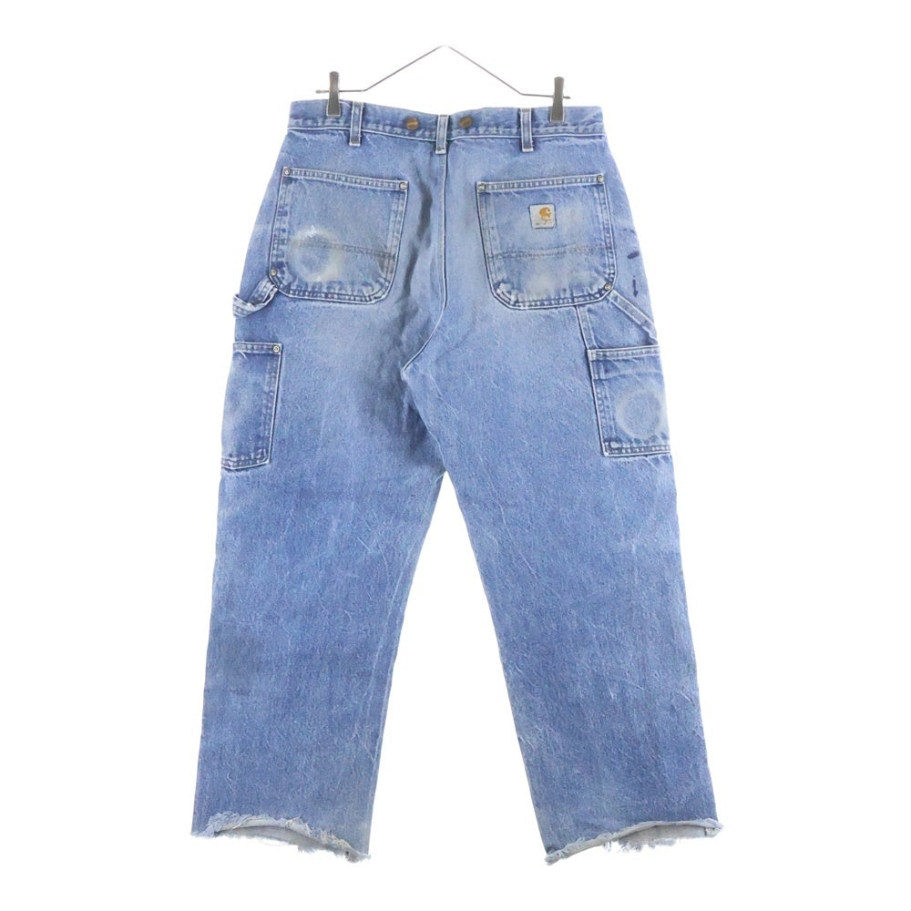 CARHARTT(カーハート) 00's Dungaree Fit ダブルニー デニムペインターパンツ サスペンダーボタン メキシコ製 インディゴ
