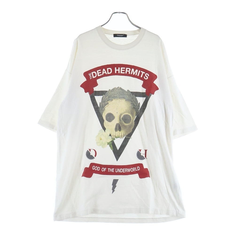 UNDERCOVER(アンダーカバー) 19SS DEAD HERMITS デッド ハーミッツ フロントプリント 半袖Tシャツ カットソー UCW4893-3 ホワイト