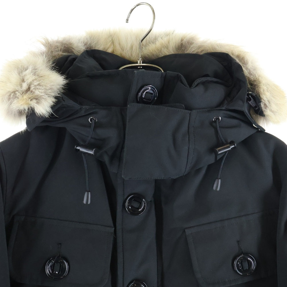CANADA GOOSE(カナダグース) RUSSELL PARKA ラッセル ファーフーデッド ダウンジャケット パーカー ブラック 2301JM