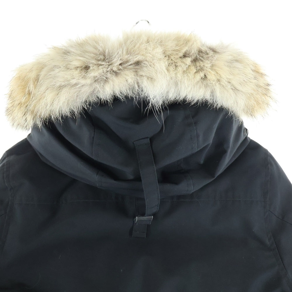 CANADA GOOSE(カナダグース) RUSSELL PARKA ラッセル ファーフーデッド ダウンジャケット パーカー ブラック 2301JM