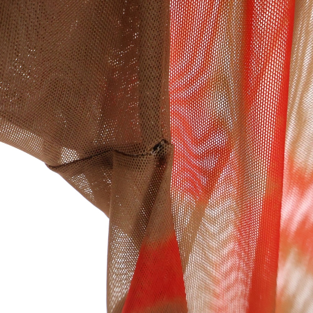 Acne Studios(アクネ ストゥディオズ) ロングスリーブ スプレーロゴ 長袖Tシャツ カットソー レディース ブラウン FN-MN-TSHI000639BL0410-