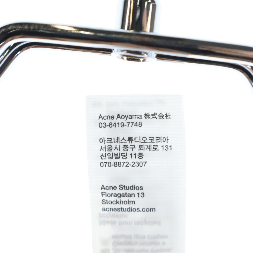 Acne Studios(アクネ ストゥディオズ) ロングスリーブ スプレーロゴ 長袖Tシャツ カットソー レディース ブラウン FN-MN-TSHI000639BL0410-