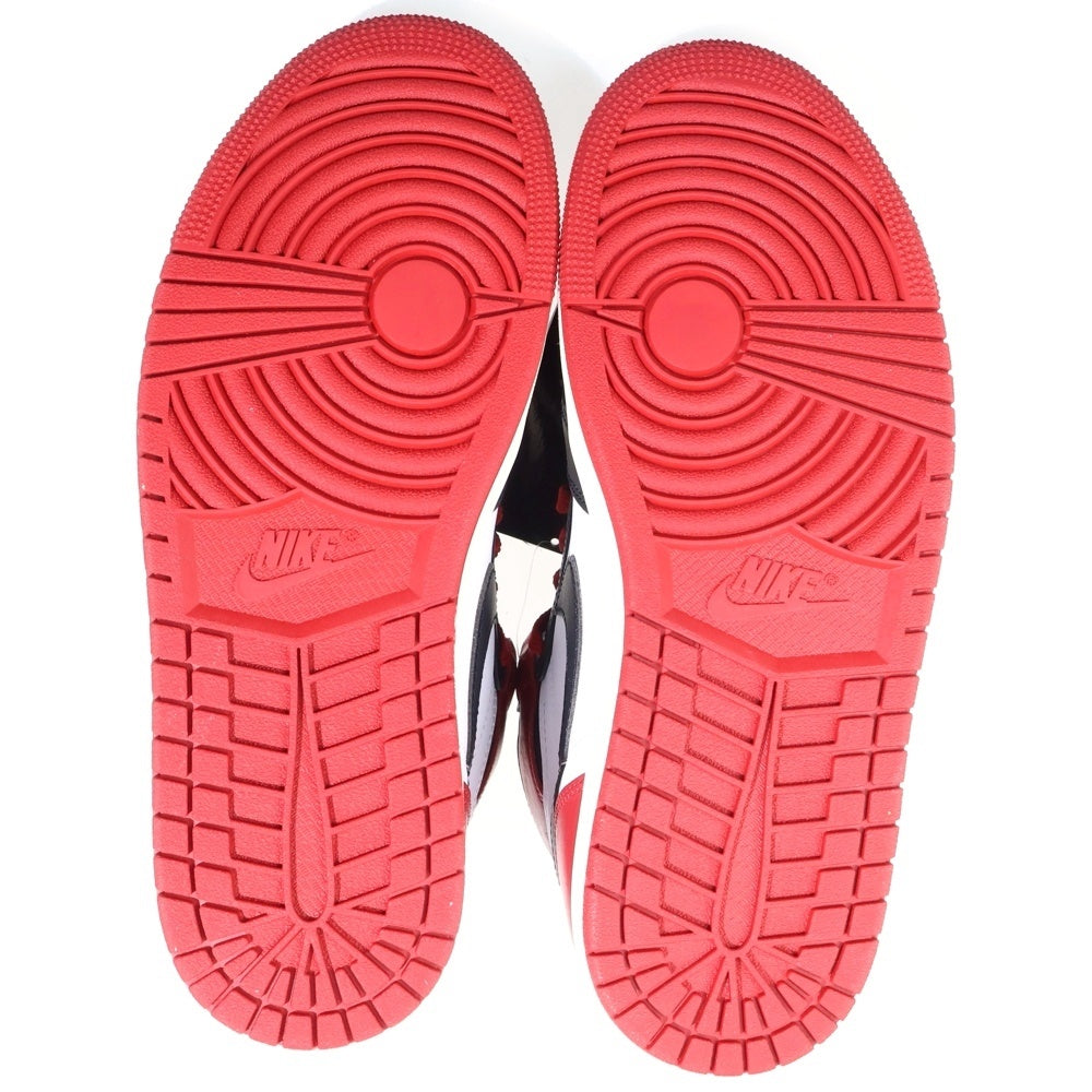 NIKE(ナイキ) AIR JORDAN 1 RETRO HIGH OG BLACK TOE REIMAGINED DZ5485-106 エアジョーダン1 レトロ OG ブラックトゥリイマジンド ハイカットスニーカー US9/27cm