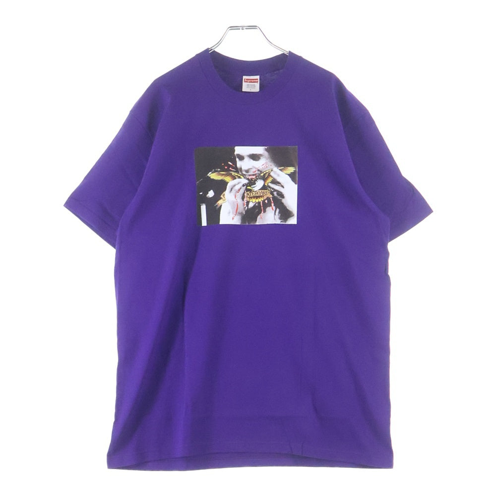 SUPREME(シュプリーム) 25AW ×ANTIHERO Ozzy Tee アンタイヒーロー クルーネック カットソー 半袖Tシャツ パープル