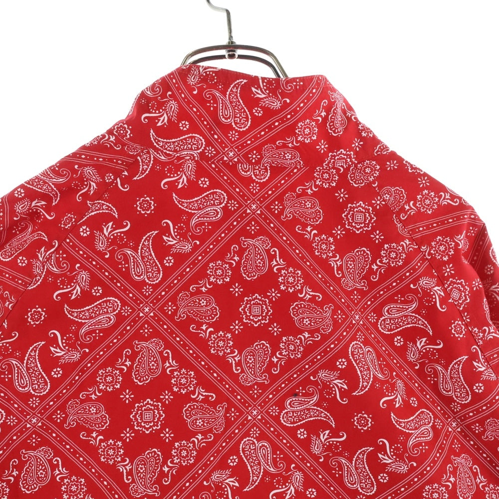 SUPREME(シュプリーム) 18SS Bandana Track Jacket バンダナ ナイロントラックジャケット レッド