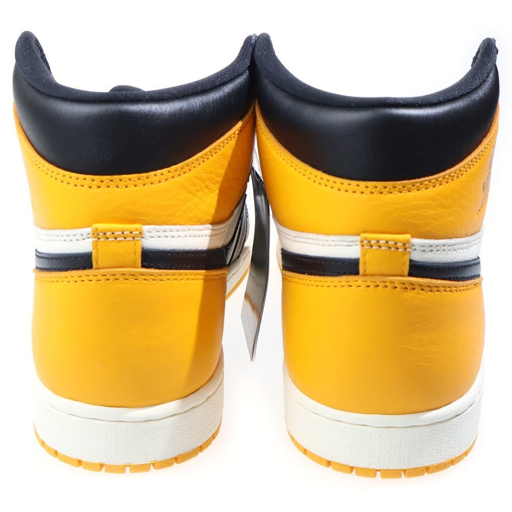 NIKE(ナイキ) AIR JORDAN1 RETRO HIGH OG TAXI 555088-711 エアジョーダン1 レトロハイ タクシー ハイカットスニーカー ブラック/ホワイト/イエロー US11/29cm