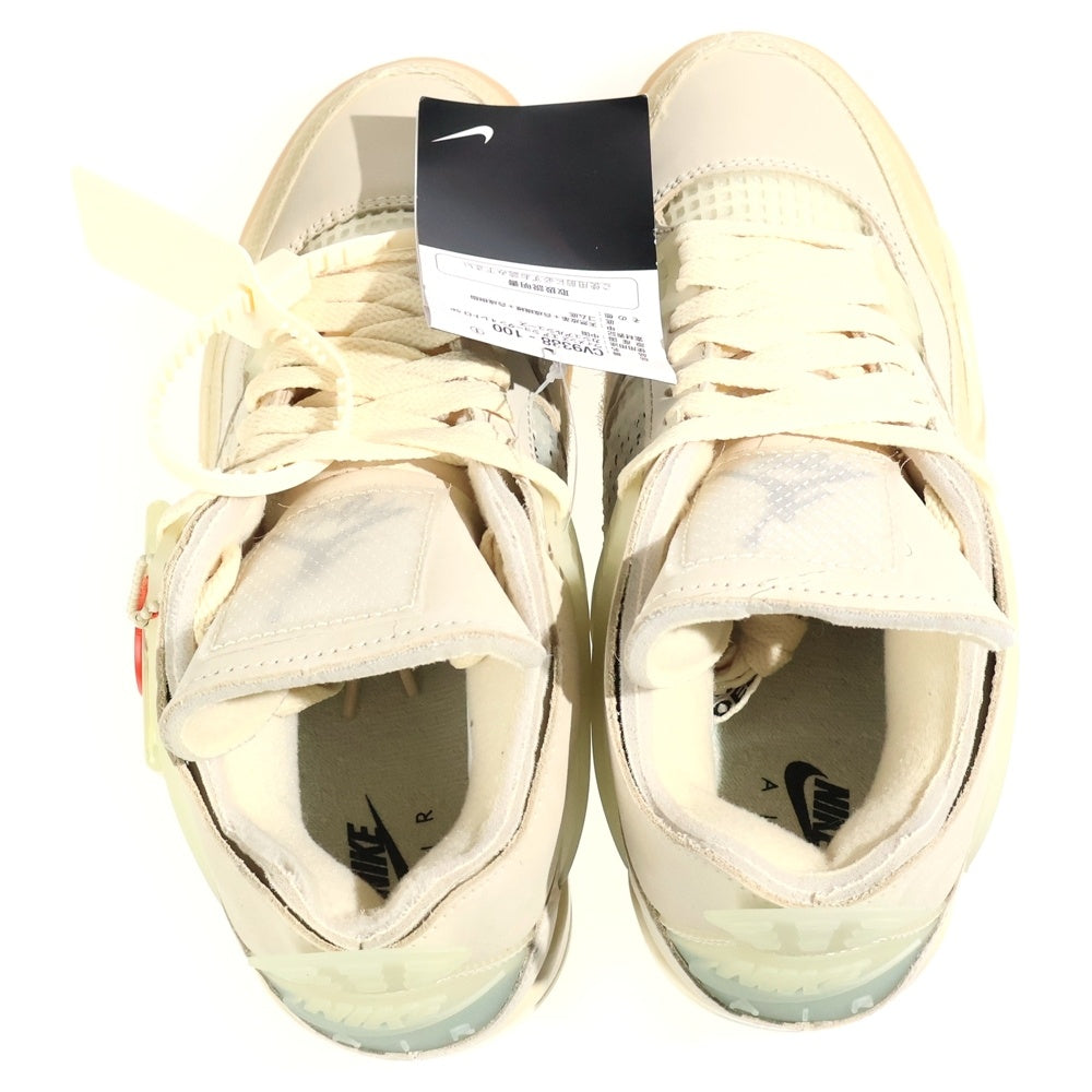 NIKE(ナイキ) ×WMNS AIR JORDAN 4 SP SAIL CV9388-100 オフホワイト ウィメンズ エアジョーダン4 SP ハイカットスニーカー シューズ レディース ベージュ US6.5/23.5cm