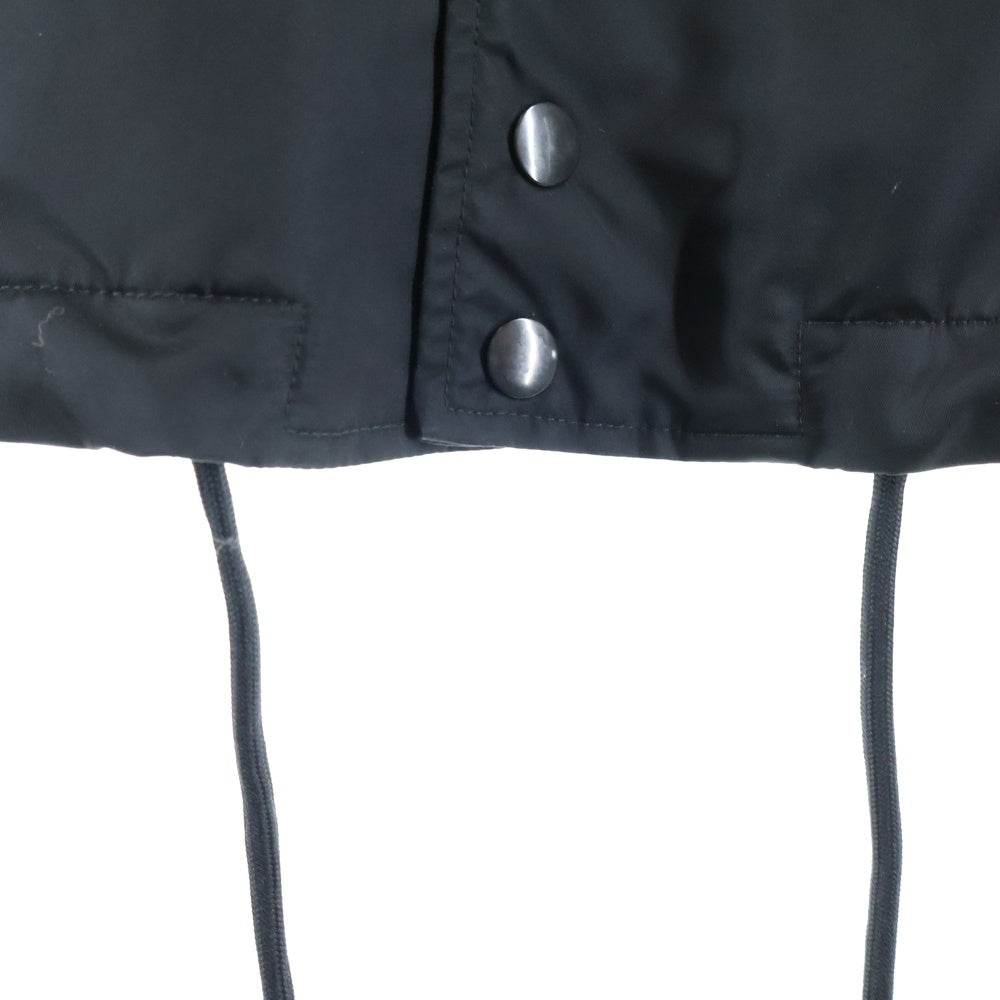 DIESEL(ディーゼル) ロゴ刺繍 中綿入りコーチジャケット アウター ブラック CN000031