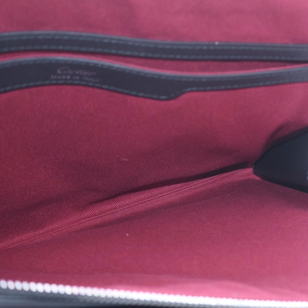 Cartier(カルティエ) マスト ドゥ カルティエ カーフスキン クラッチバッグ バンドバッグ ブラック レディース