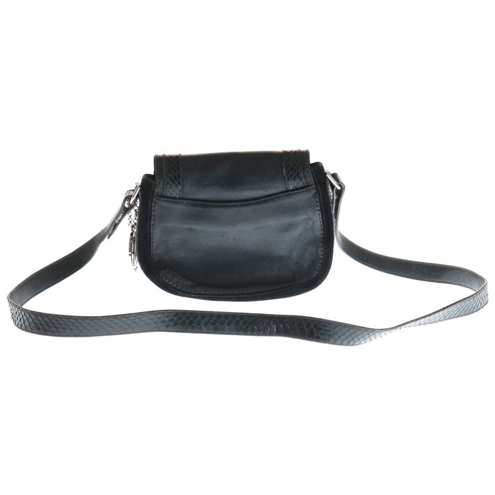 Cartier(カルティエ) マルチェロ ドゥ カルティエ SM パイソン柄 2WAY ショルダーバッグ ブラック