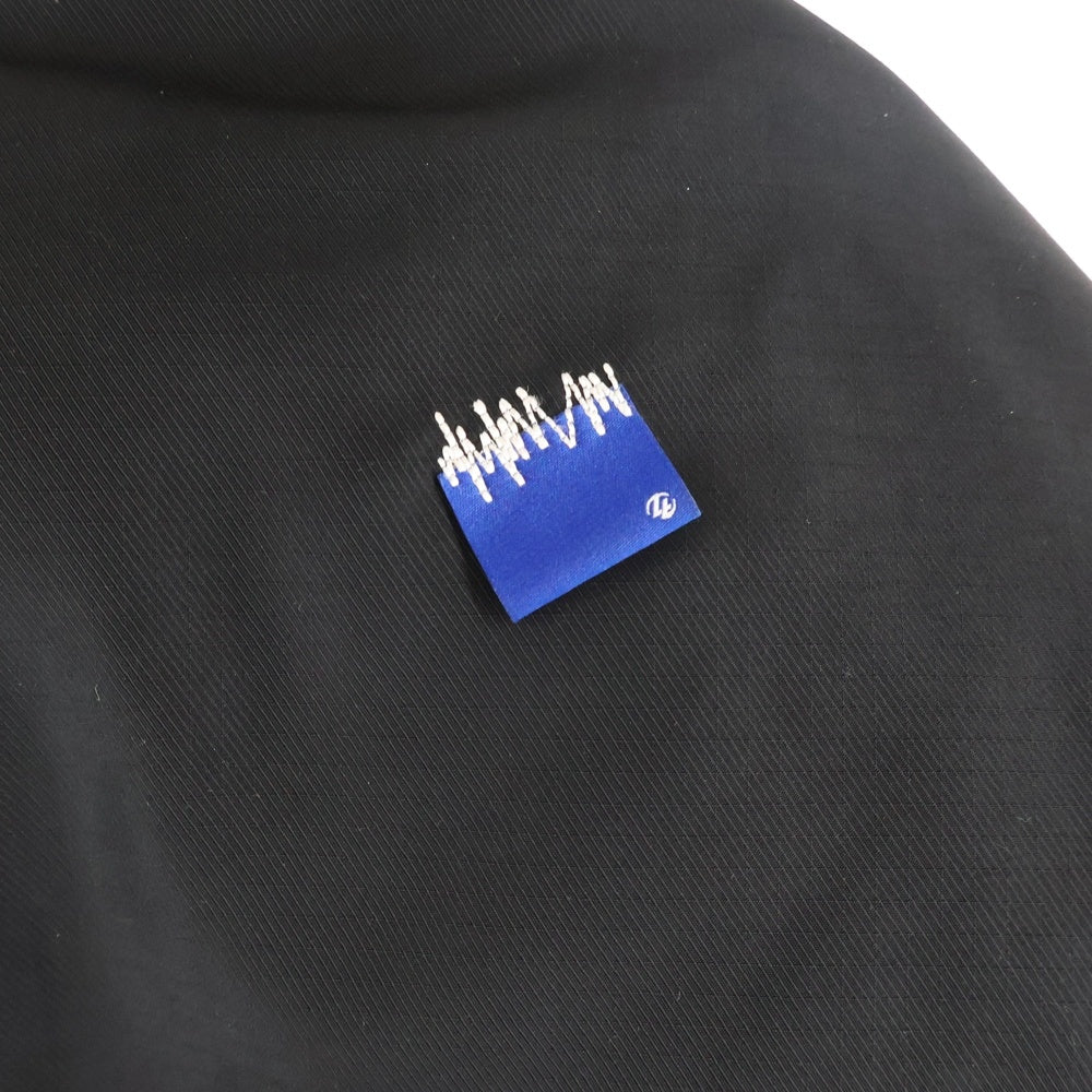 ADER ERROR(アーダーエラー) × ZARA ザラ コラボレーション オーバーサイズ ジップアップ ダウンボンバージャケット ブラック