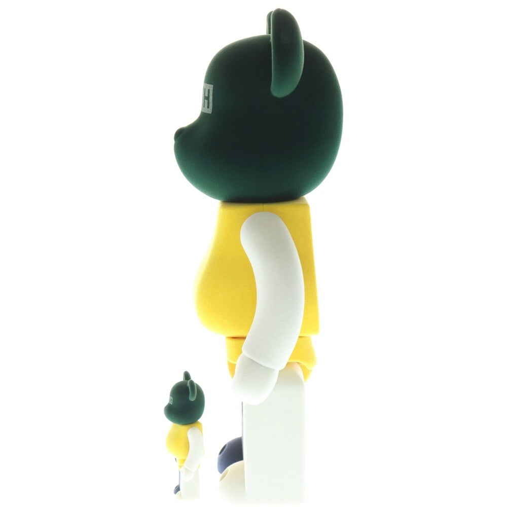 MEDICOM TOY(メディコムトイ) ×KITH BE@RBRICK SS21 FLOCK STYLE 100%&400% キス ベアブリック フィギュア 2体セット マルチ