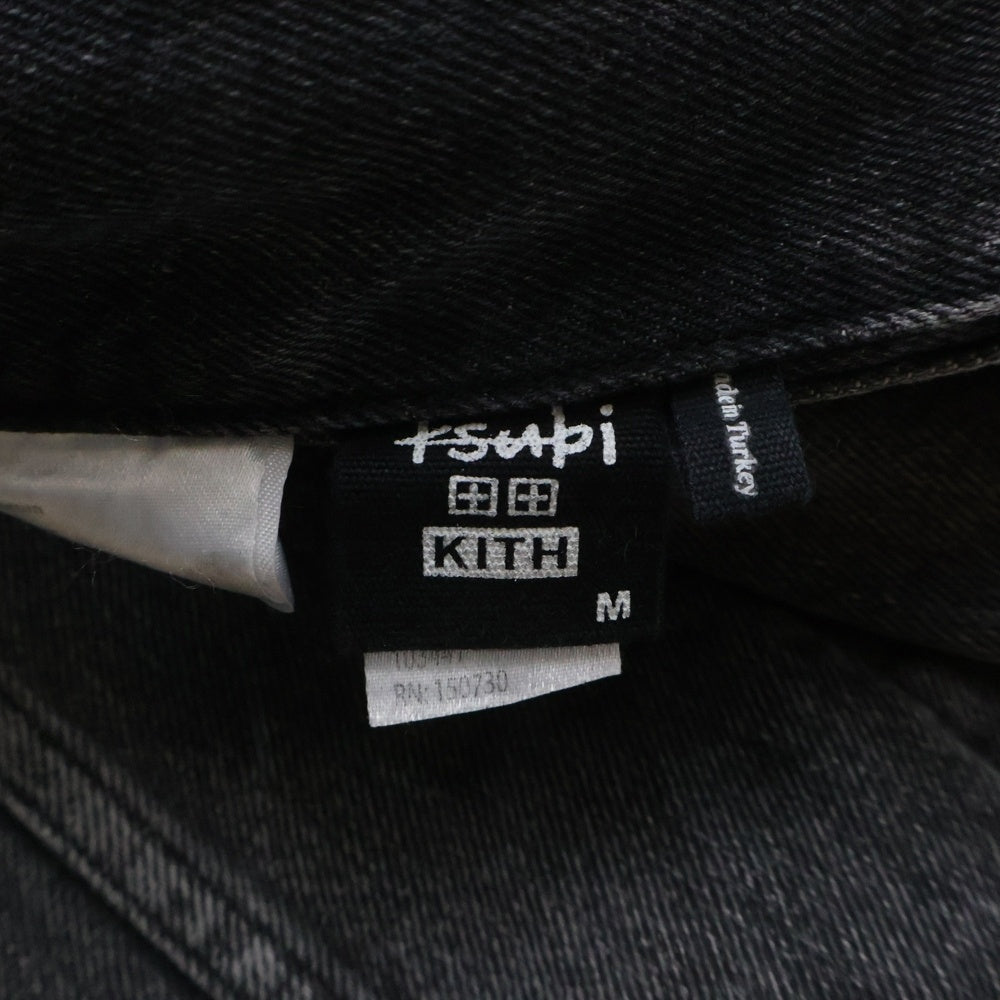KITH(キス) ×KSUBI OH.G Reversible Jacket スビ リバーシブル デニムジャケット ブラック