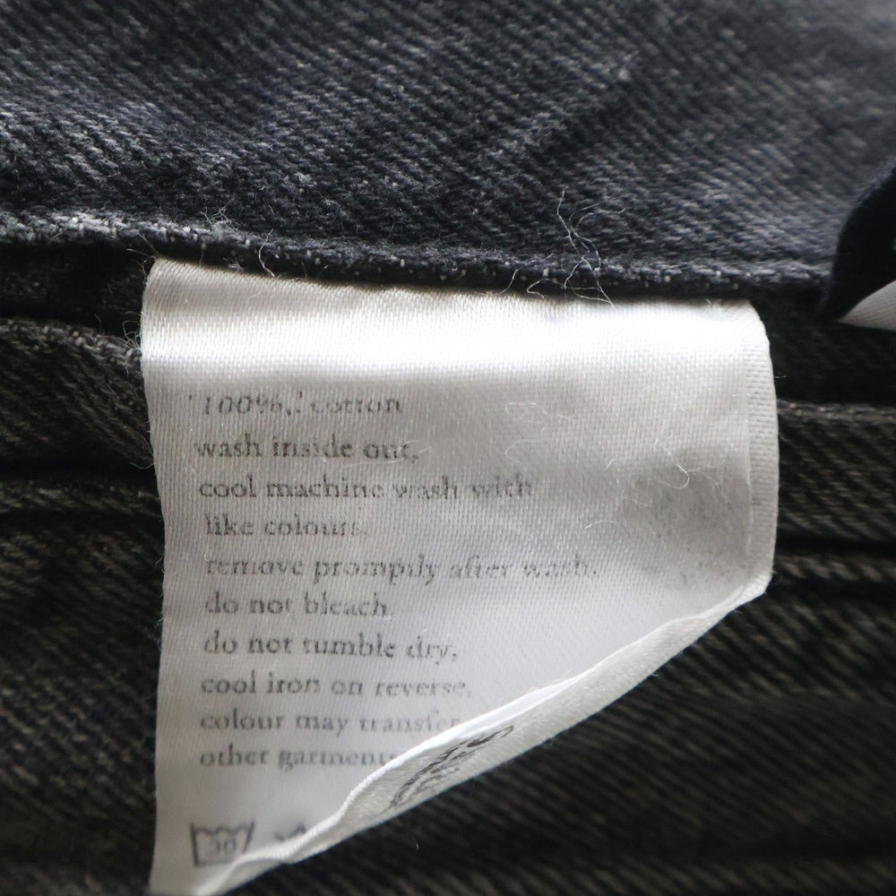 KITH(キス) ×KSUBI OH.G Reversible Jacket スビ リバーシブル デニムジャケット ブラック