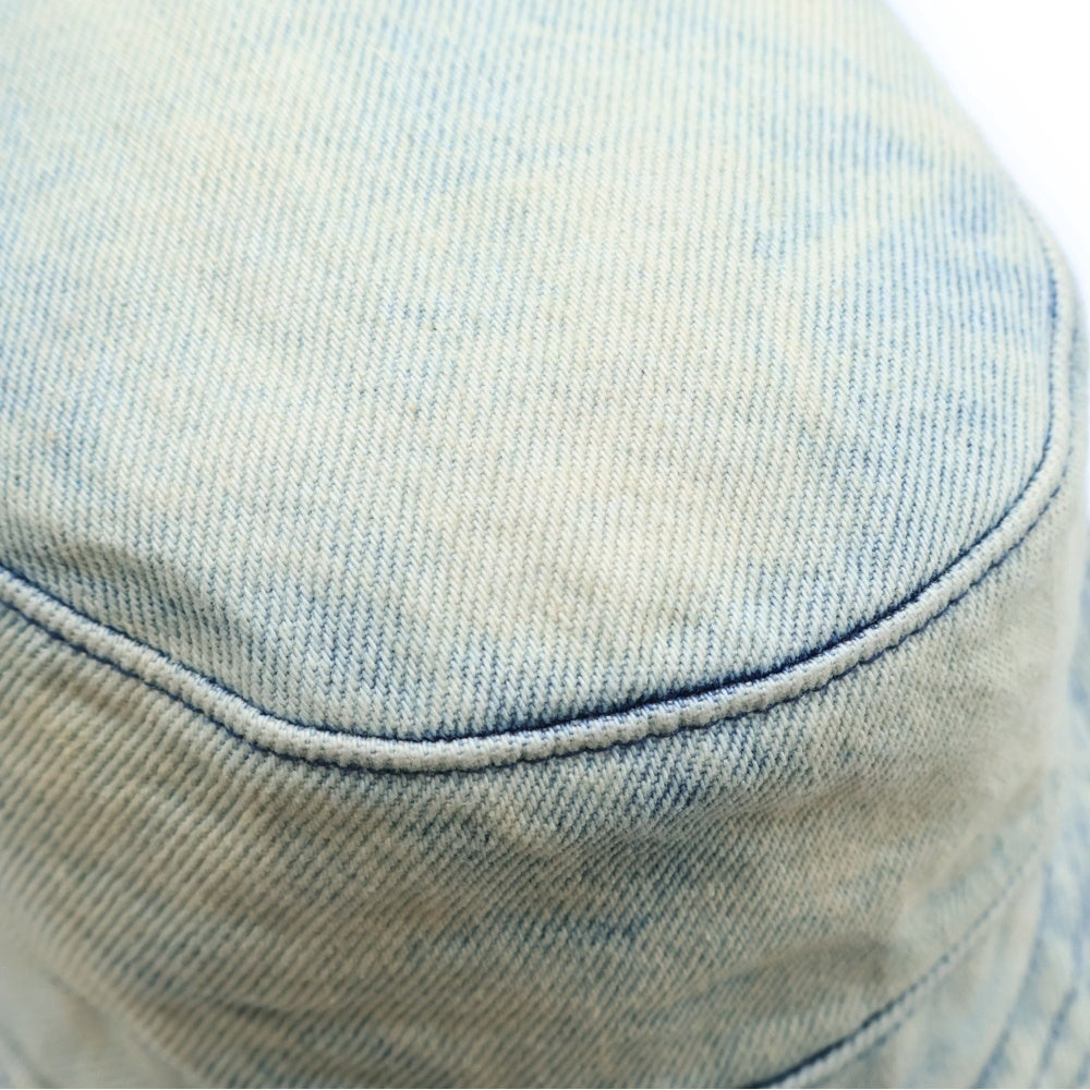 SUPREME(シュプリーム) 24SS Chino Twill Crusher Hat Dirty Indigo ロゴ刺繍 クラッシャーハット バケットハット 帽子 マルチ
